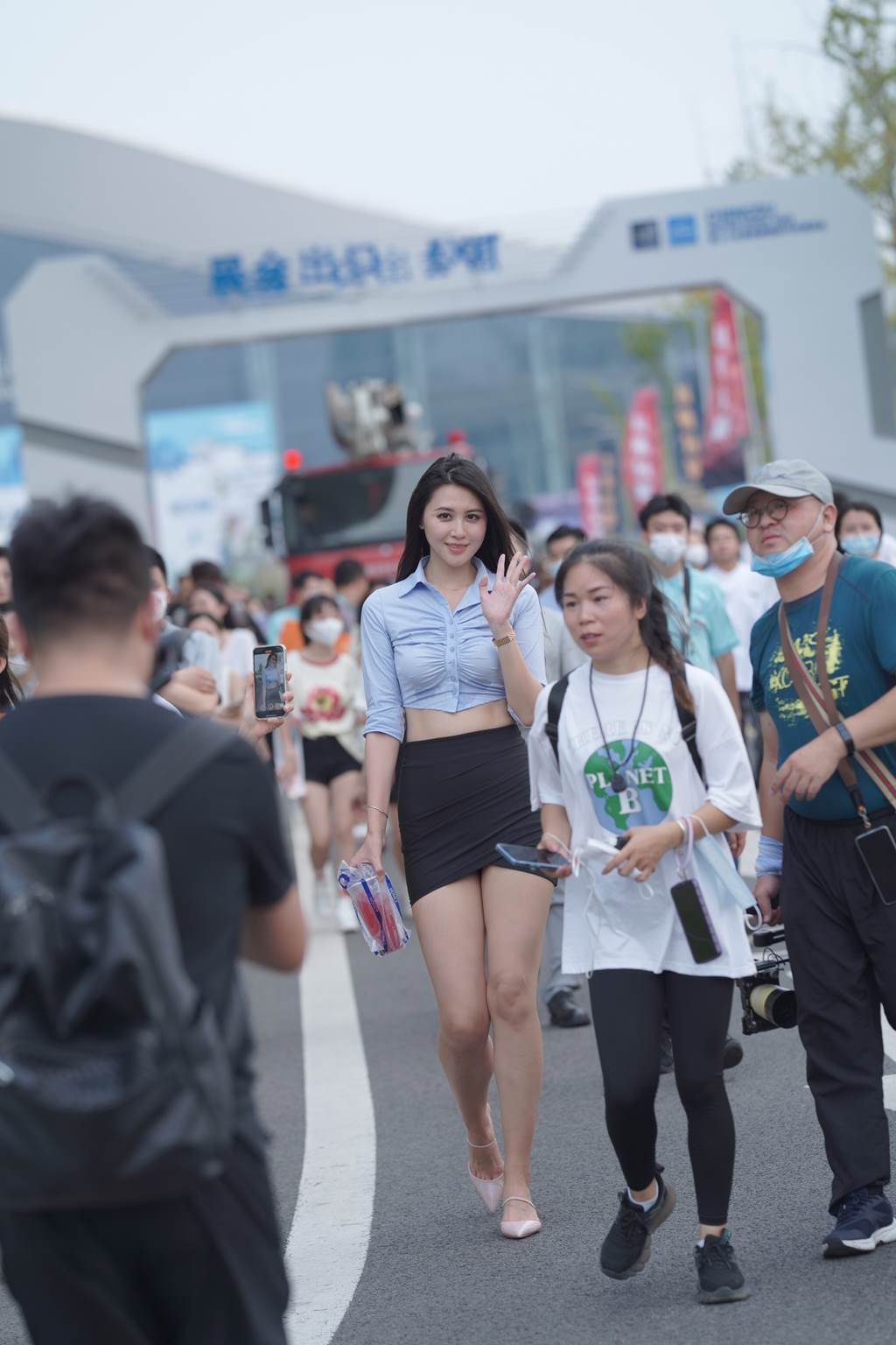 精选街拍作品 NO.6092 魅力衬衫短裙[388P/820MB]