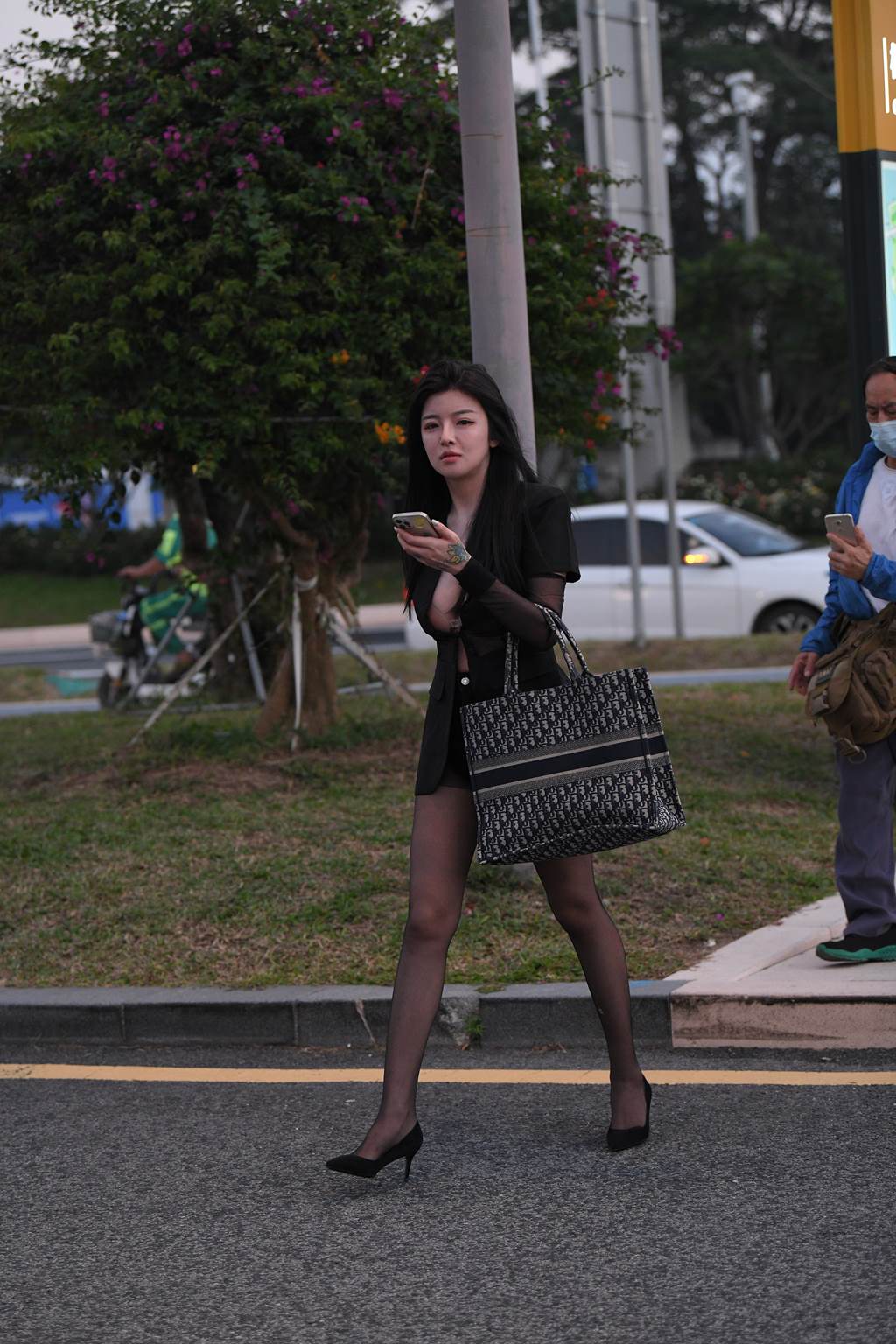 精选街拍作品 NO.6153 黑色系搭配[233P/673MB]