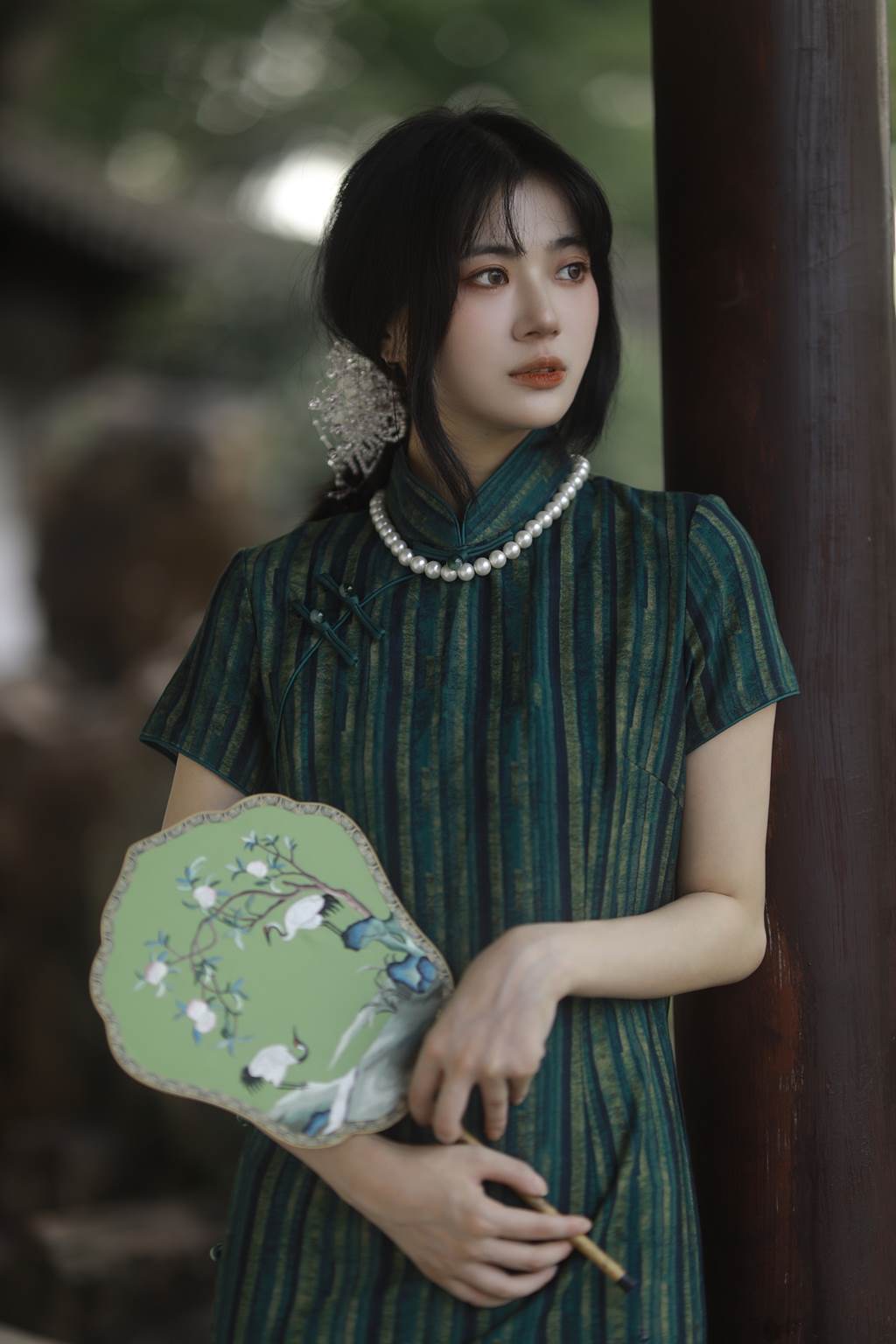 [YITUYU艺图语]2022.11.05 绿意旗袍 Elikaka[35+1P/357MB]