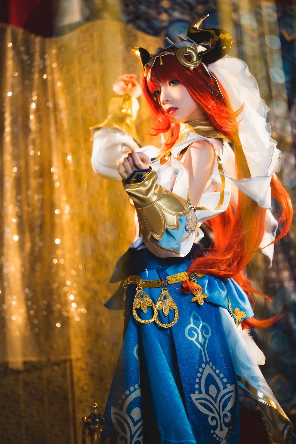 [YITUYU艺图语]2022.11.08 原神COS · 妮露 清青琴玖[29+1P/625MB]