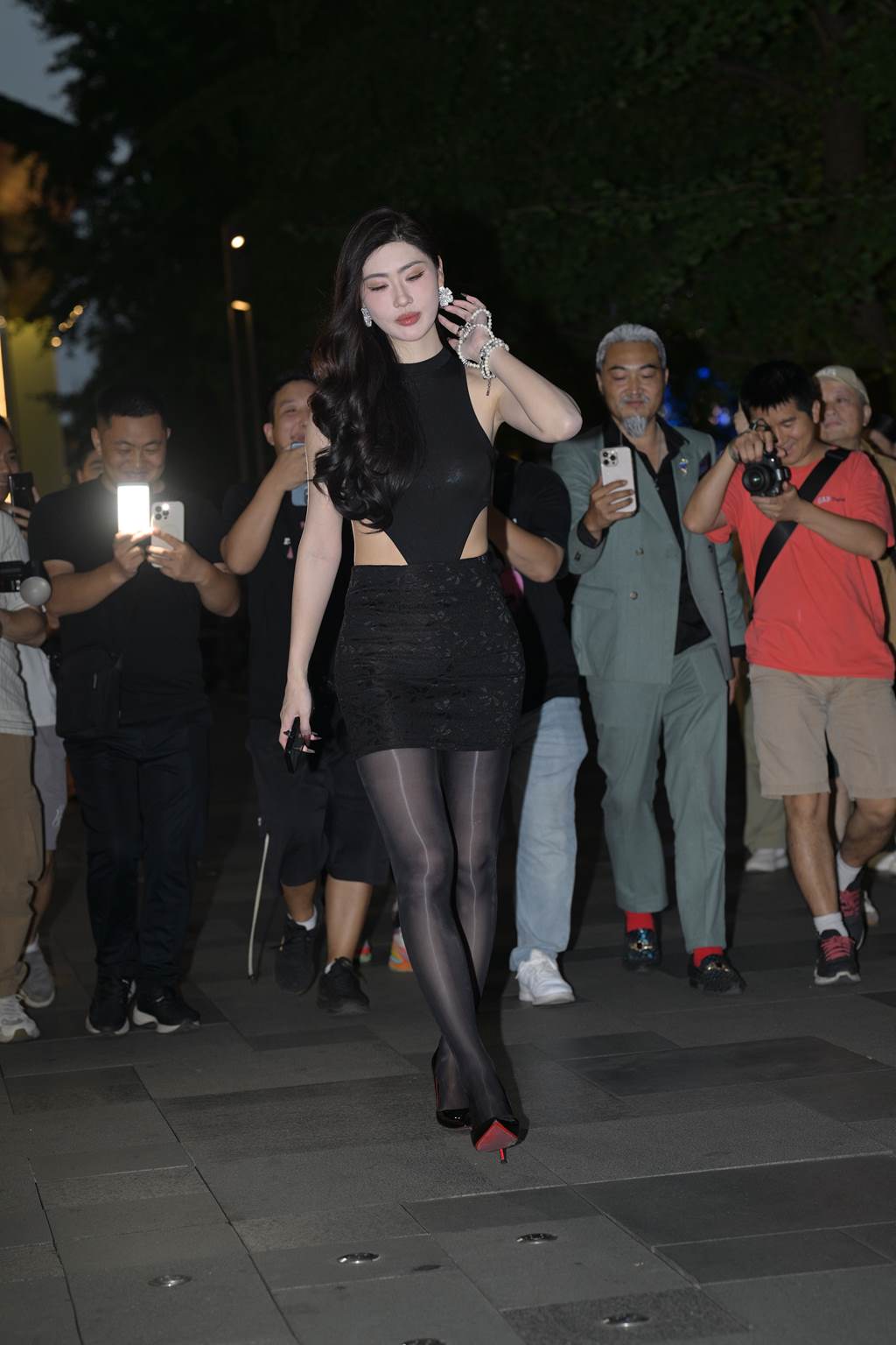 精选街拍作品 NO.6057 性感黑色系[219P/567MB]