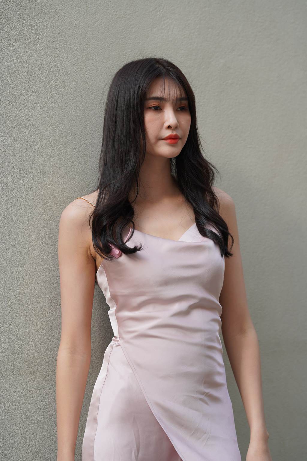 精选街拍作品 NO.6061 粉色长裙精致靓丽[80P/151MB]