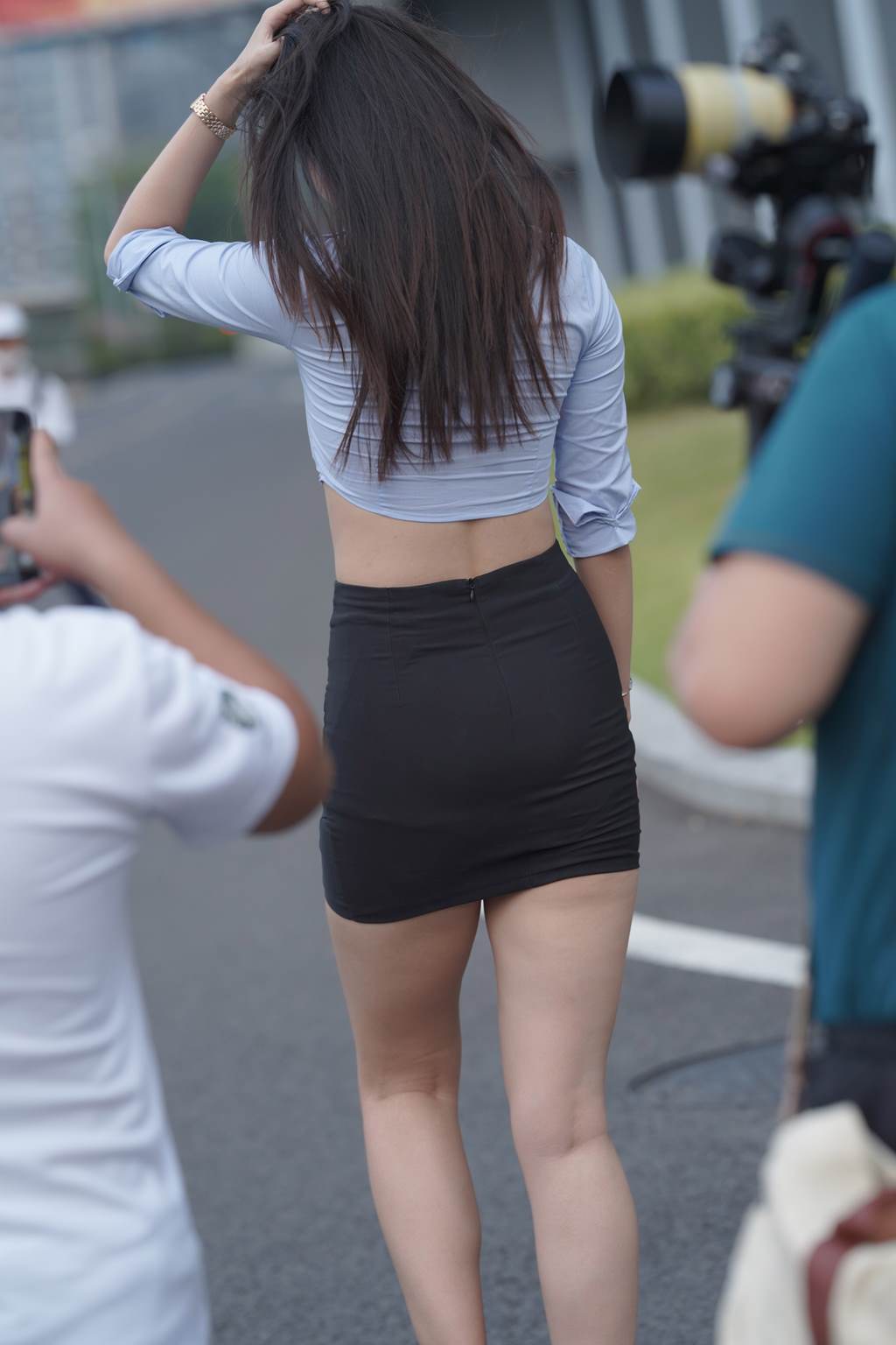 精选街拍作品 NO.6092 魅力衬衫短裙[388P/820MB]