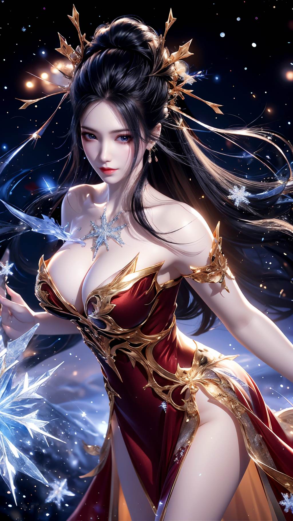 AI绘画 769 天行九歌-焰灵姬[91P/276M]