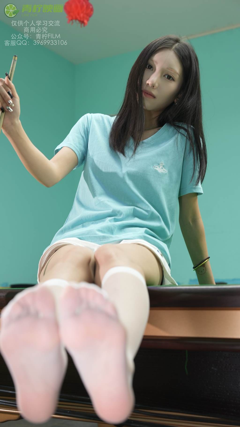 青柠映画 NO.016 – 芥末 打台球[253P/2V/14.9GB]