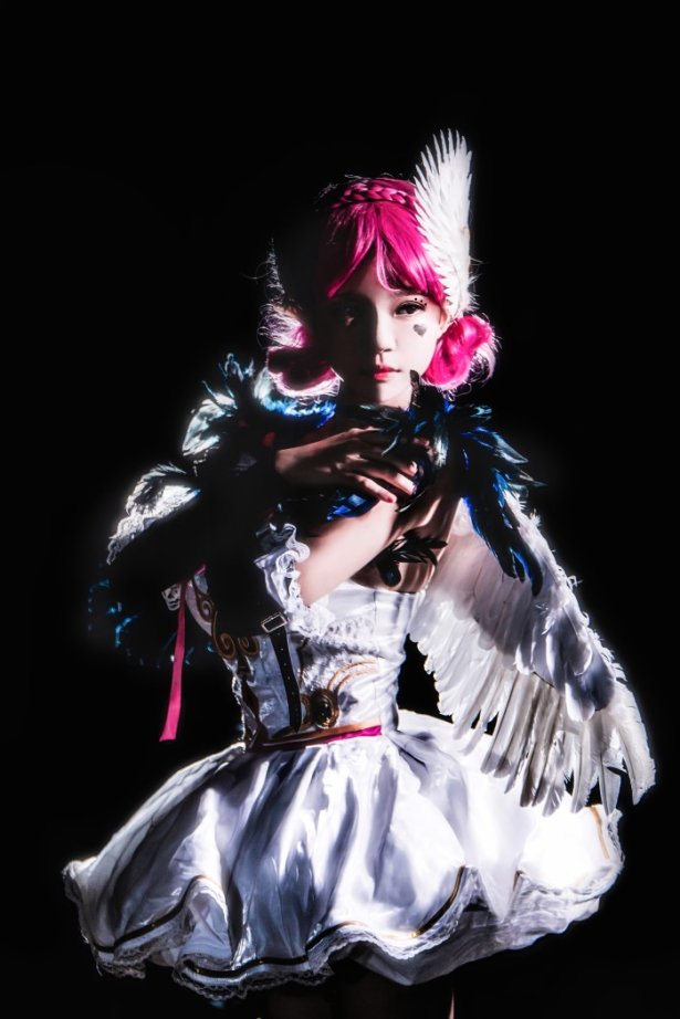 萝莉风COS 桜桃喵 – 王者荣耀之小乔天鹅之梦 [12P/278MB]