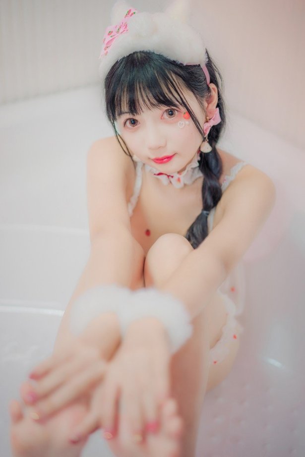 风之领域精品写真@No.183 兽耳草梅裙睡衣 [43P/552MB]