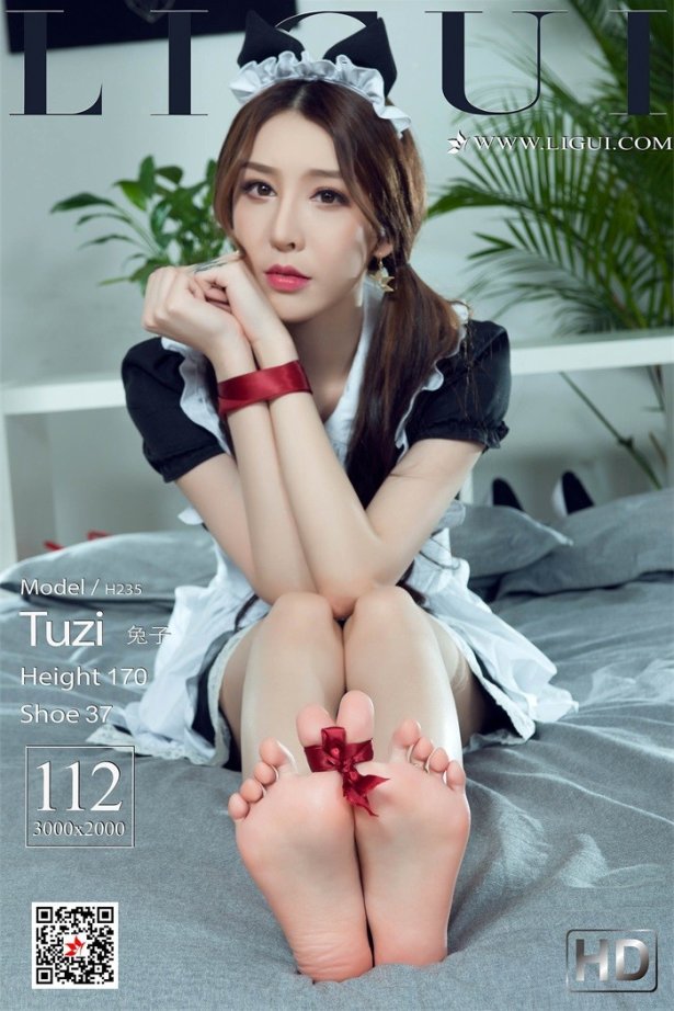 [Ligui丽柜] 2019.03.01 娇滴滴的女仆 Model 兔子 [112+1P/124MB]