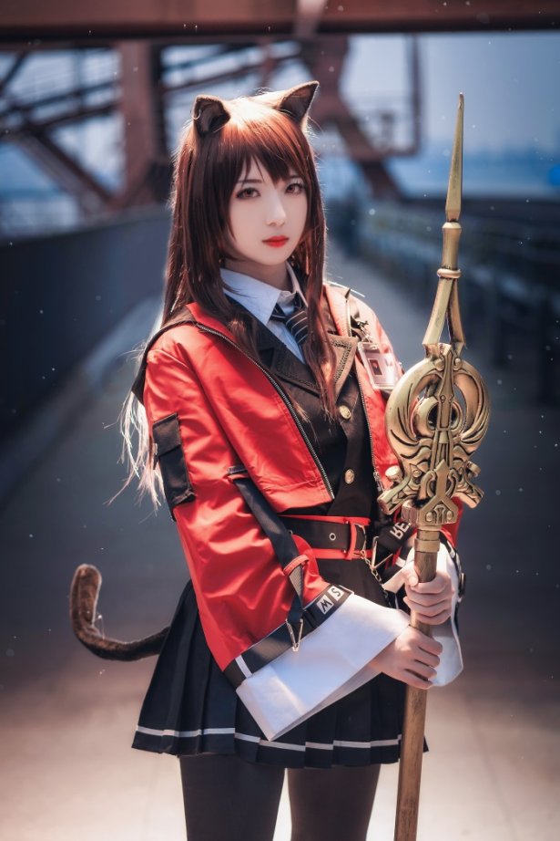 动漫博主@弥音音ww 明日方舟 天火 [14P/42.8MB]