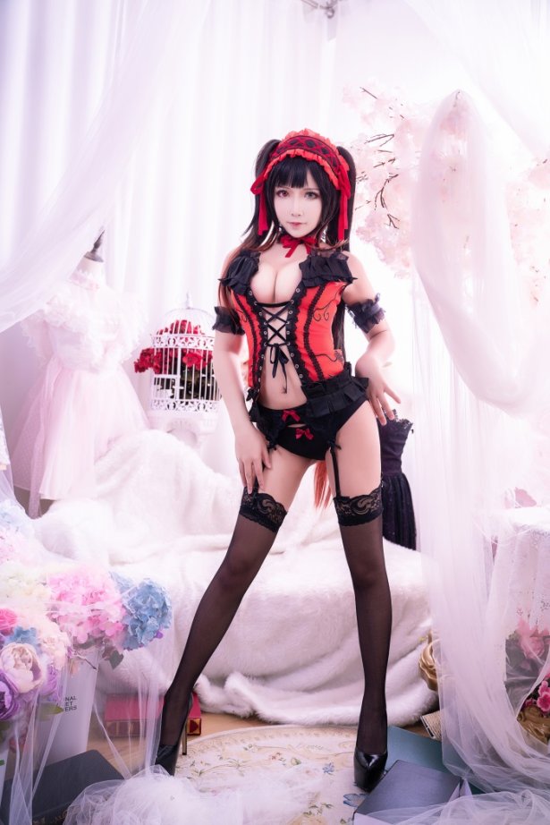微博红人Coser@抱走莫子aa-狂三 内衣诱惑 [38P/0.98G]