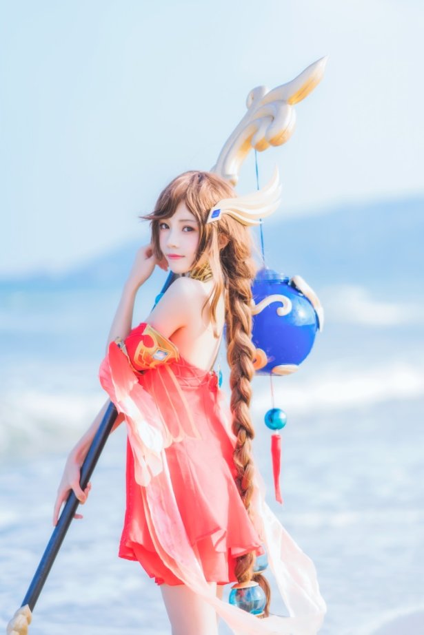 人气Coser@桜桃喵 – 王者荣耀沧海大乔 [26P/367MB]