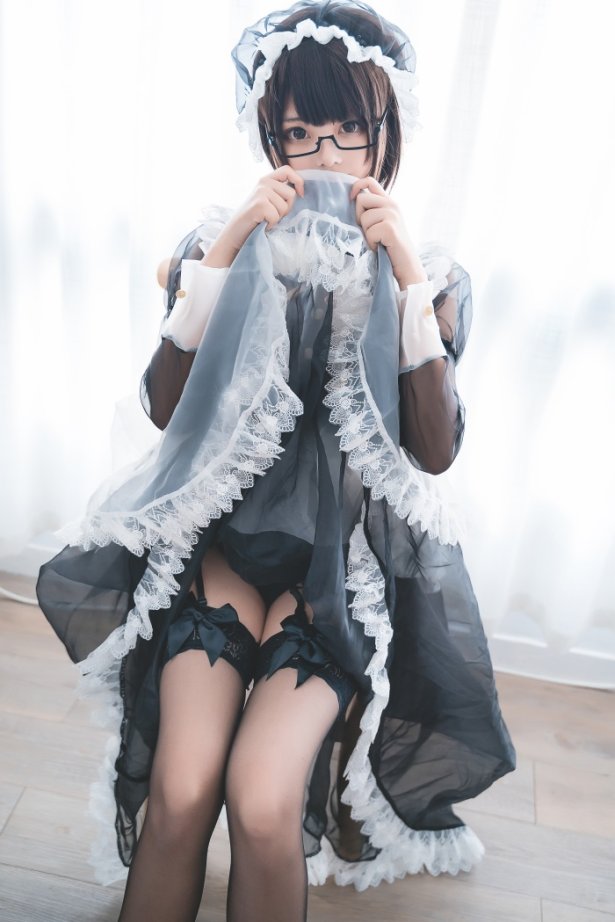 知名动漫博主@蜜汁猫裘 透明女仆 [30P/280MB]