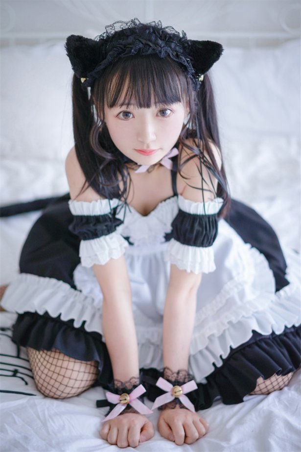 喵糖映画少女写真 VOL.051 女仆渔网袜[39P/377MB]