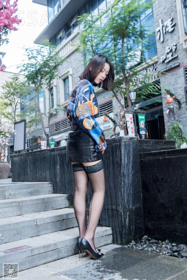 SSA丝社 第051期：大大街边盛开的孔雀翎写真集 [99P/212MB]