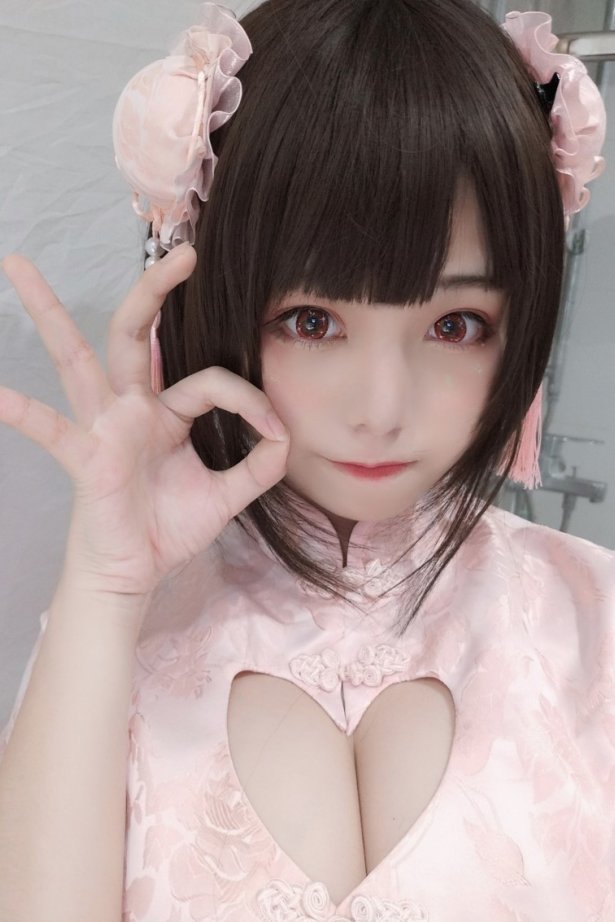 微博二次元coser@蜜汁猫裘 中华娘(自拍) [43P/75MB]