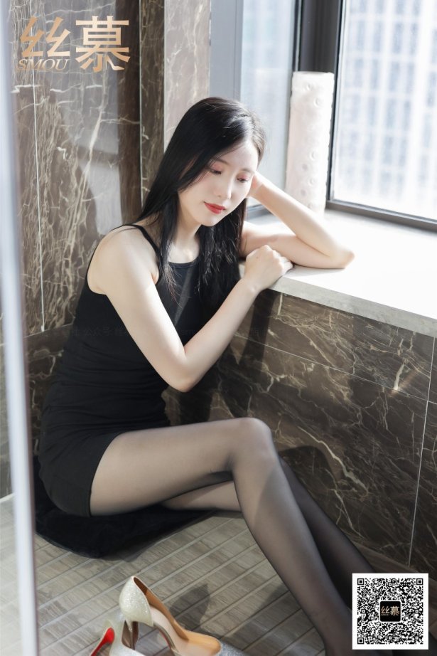 丝慕写真 SM365 天天一元 紫宁《禁欲黑丝》[76P/95MB]