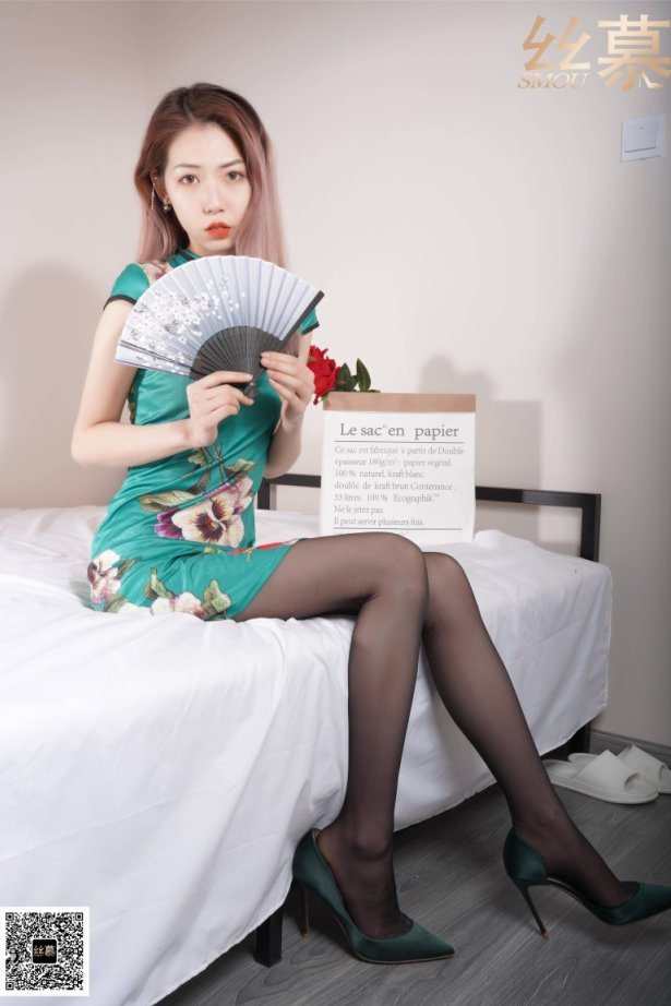 丝慕写真 SM409 天天一元 新模《复古经典旗袍》[64P/71M]