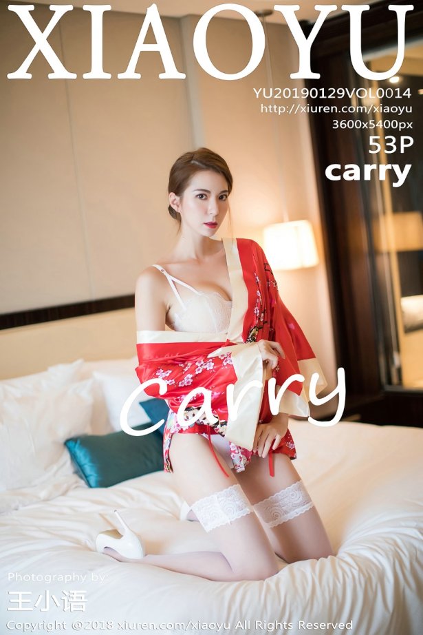 XIAOYU语画界 2019.01.29 Vol.014 carry [53P/239MB]