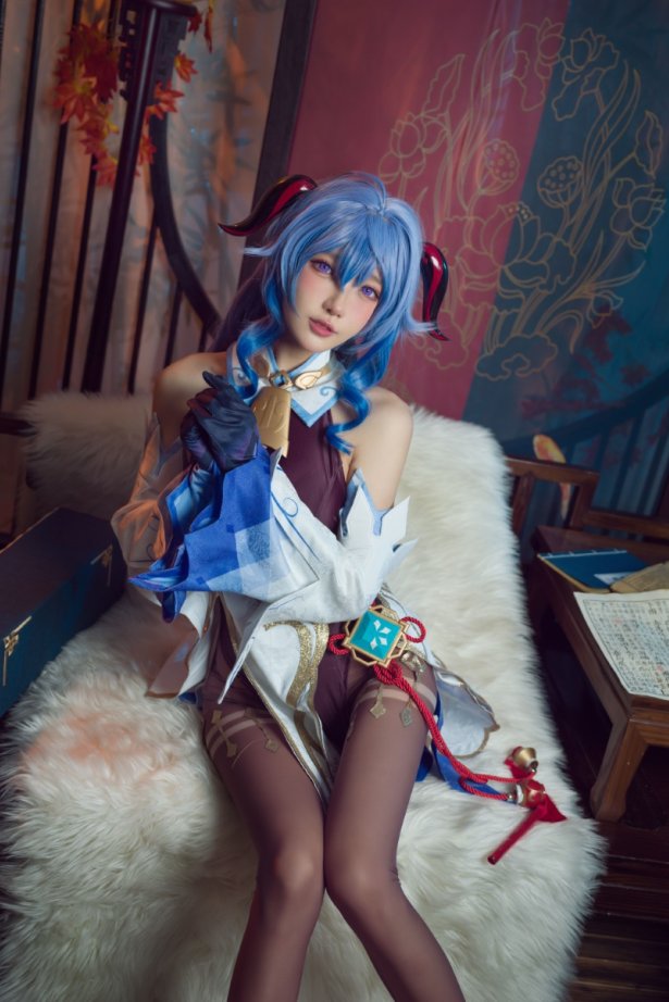 阿包也是兔娘 – 舰长 原神甘雨 [30P/374MB]