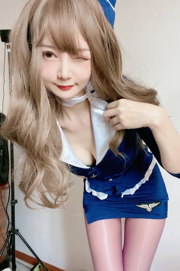 51酱 - 蓝色制服装 [35P/3V/115MB]