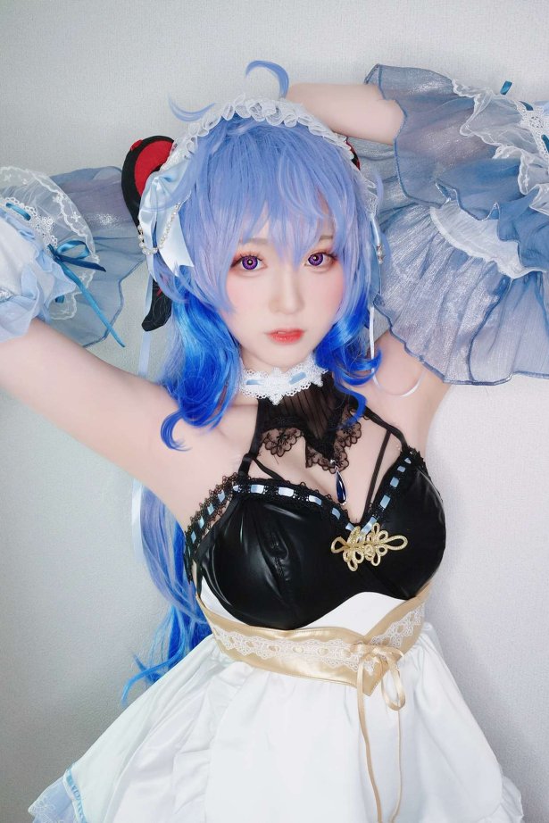 Yuki亭 - 甘雨メイド [34P/52MB]