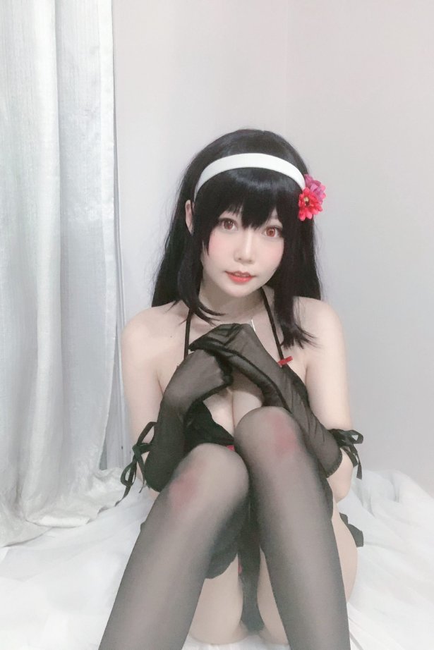 香草喵露露 – 诗羽学姐睡衣 [45P/159MB]