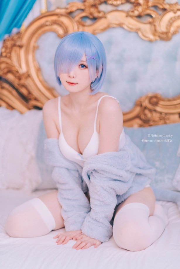 霜月shimo - 雷姆猫咪装 [16P/209MB]