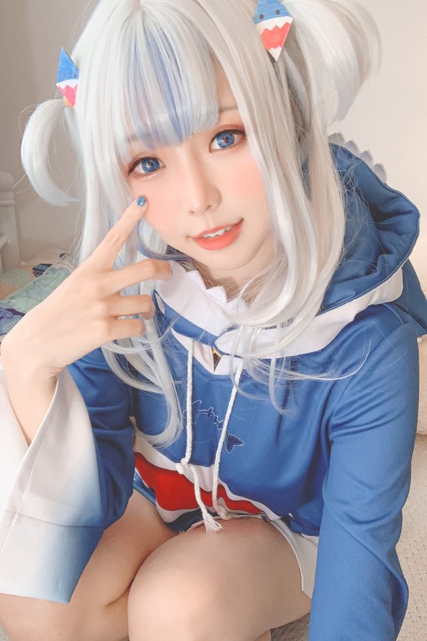 Ely_eee(ElyEE子)  - 噶呜·古拉(小鲨鲨)[44P/149MB]