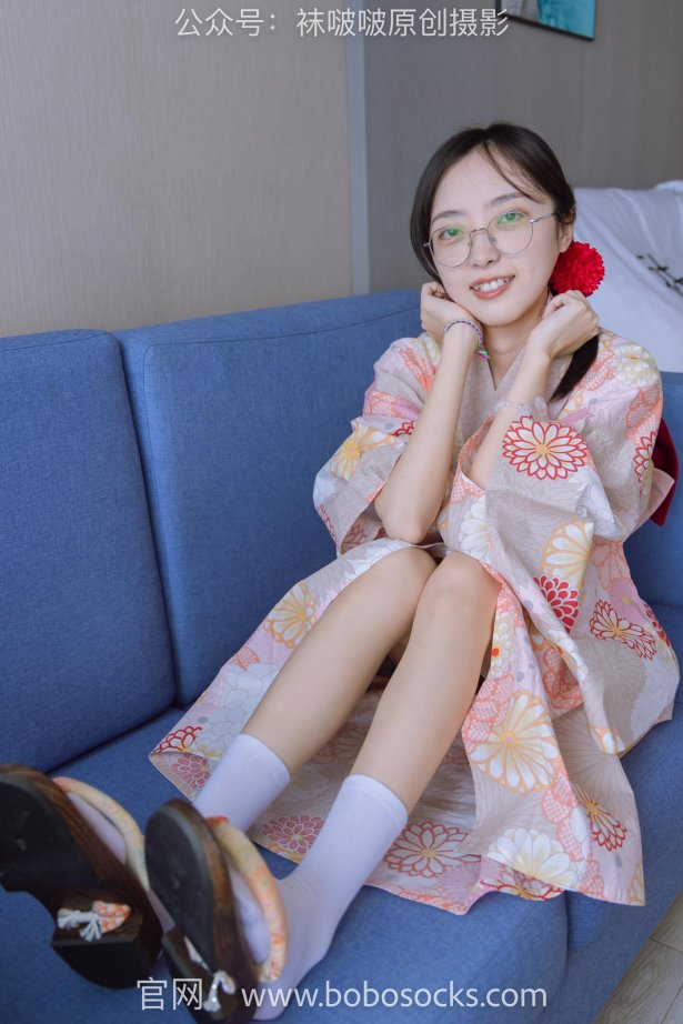 [BoBoSocks袜啵啵]NO.137 稚予-木屐、分指白棉袜、裸足、和风浴衣[170P/1V/6.04GB]