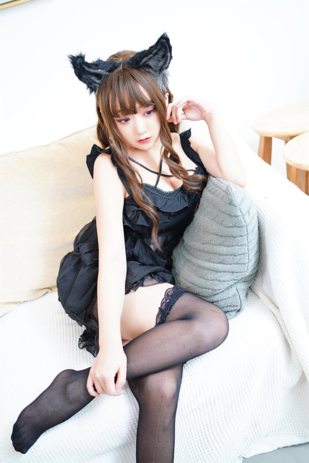 动漫博主恩田直幸 - 黑色狼耳 [45P/342MB]