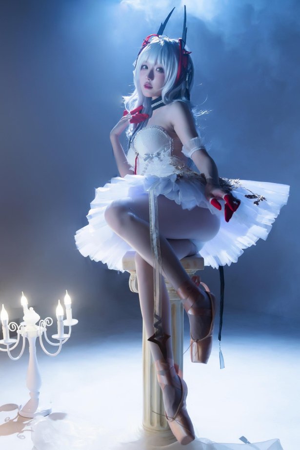 动漫博主阿包也是兔娘 明日方舟 芭蕾 [29P/617MB]