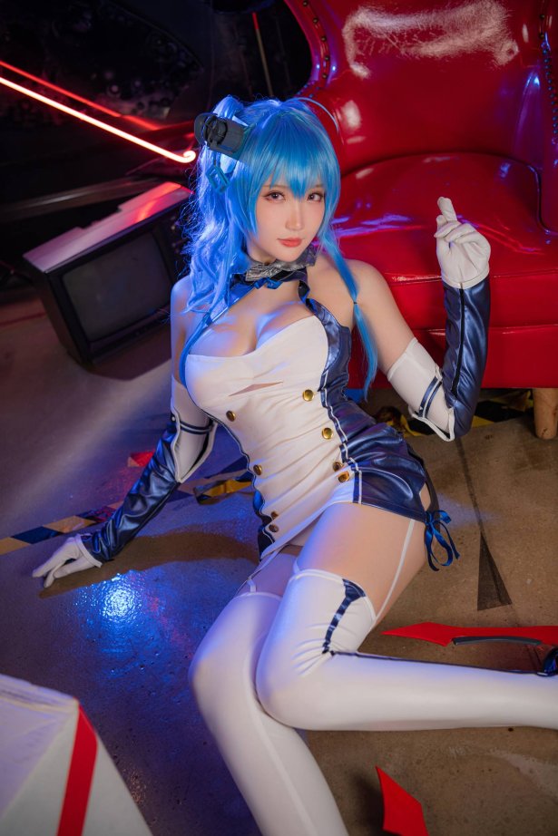 Coser瓜希酱福利 碧蓝航线 圣路易斯原皮 [21P/116MB]