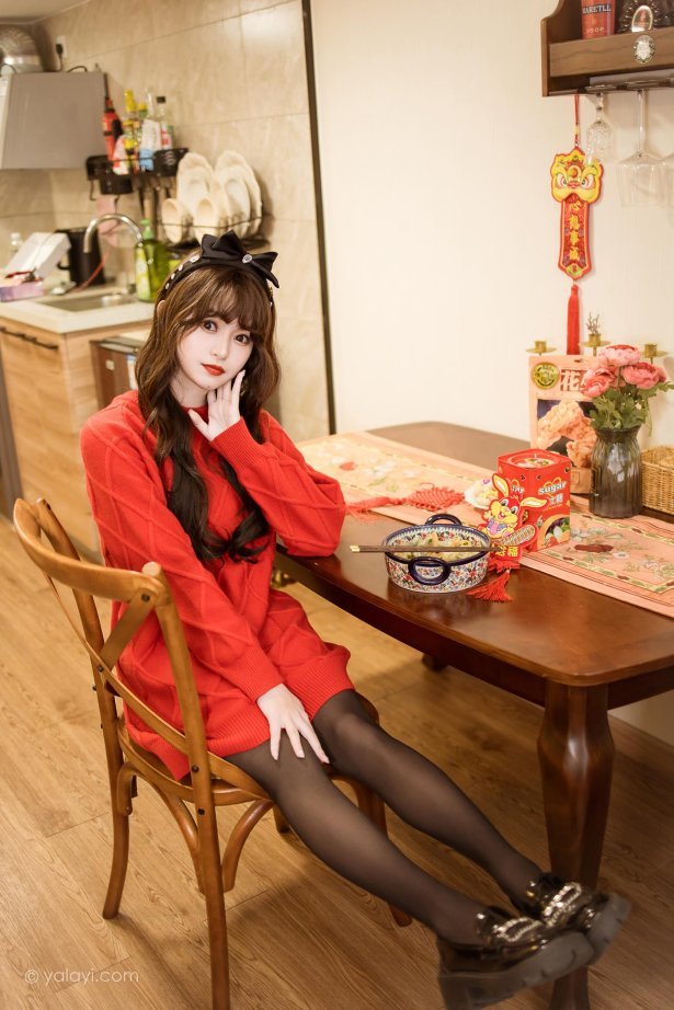 [YALAYI雅拉伊]2023.01.19 NO.1000 穿上你送的红毛衣 小亭[45+1P/532MB]