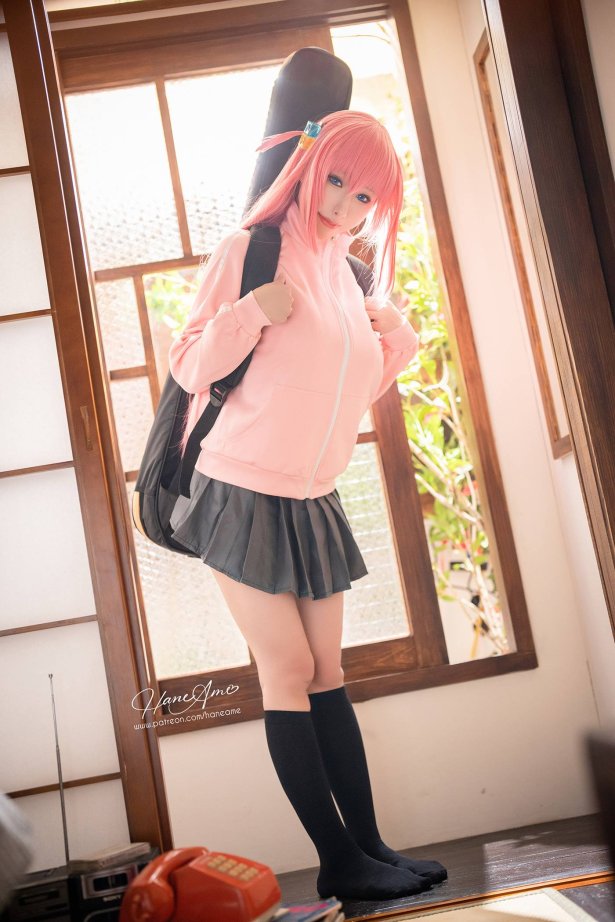 Hane Ame 雨波写真 Bocchi the rock 孤獨搖滾[29P/1V/176MB]