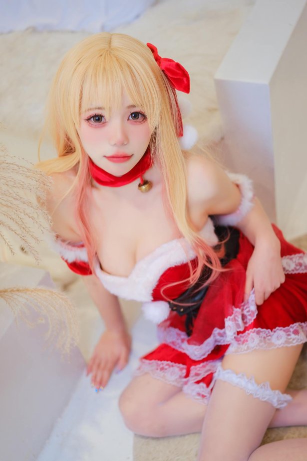 咬一口兔娘 - 喜多川海梦圣诞[15P/58MB]