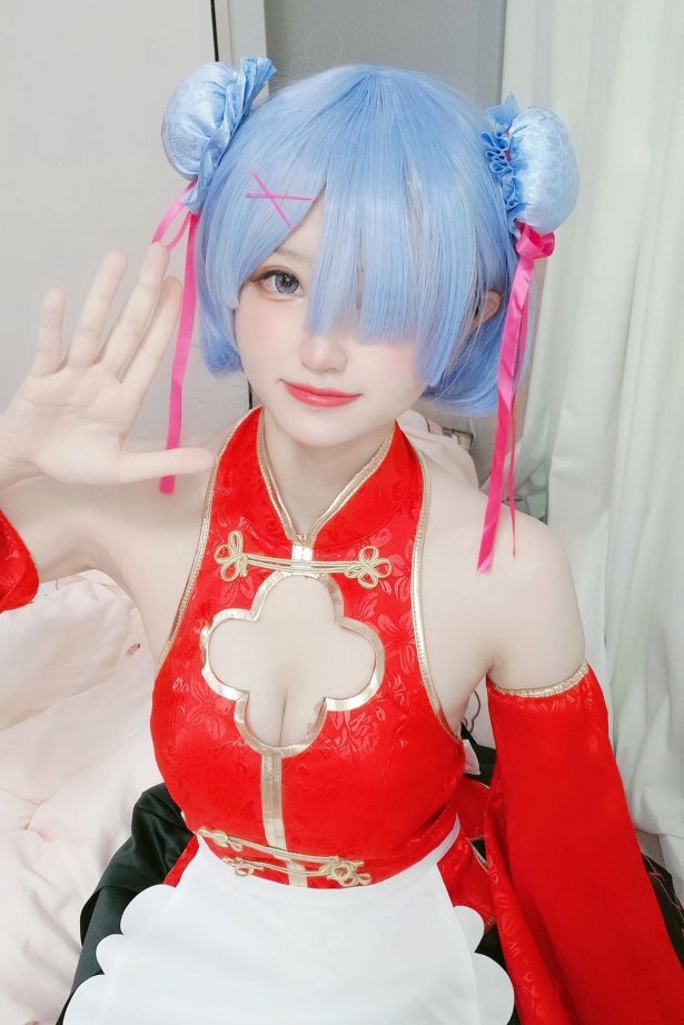 千阳(ちよ) - 蕾姆旗袍[13P/25MB]