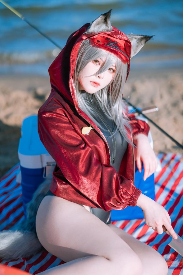 w百合欧皇子w  - 明日方舟 轻风 LB01 红[12P/97.1MB]