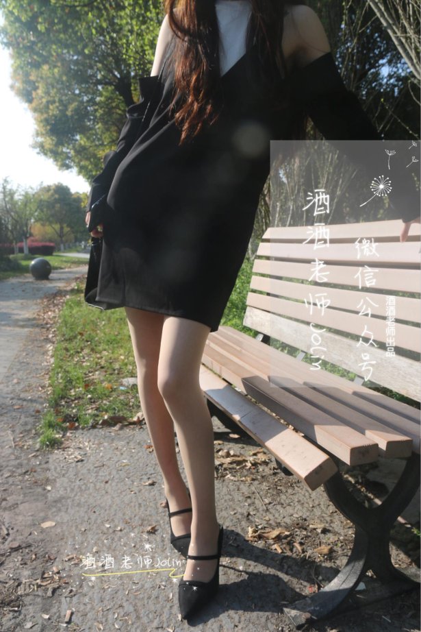 美腿博主@酒酒老师 极简肉丝的足跟袜尖 [62P/165M]