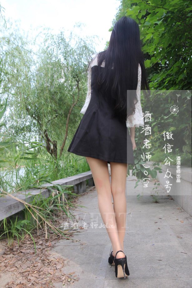 美腿博主@酒酒老师 风吹裙摆，足下毒光 [53P/86MB]