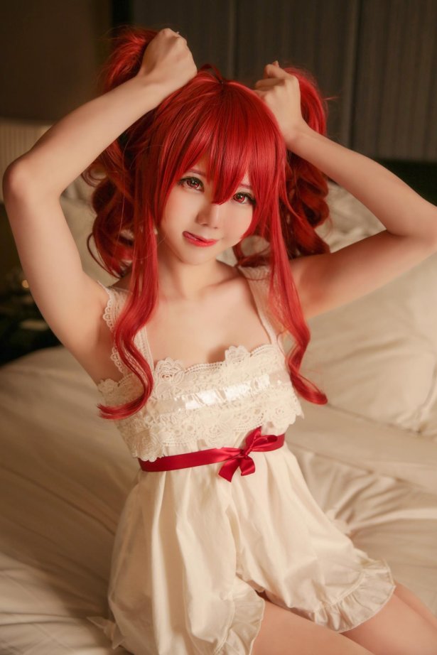 网紅Coser@马来西亚妹纸@Sally Dorasnow Eris Greyrat-Sleepwear[41P/197MB]
