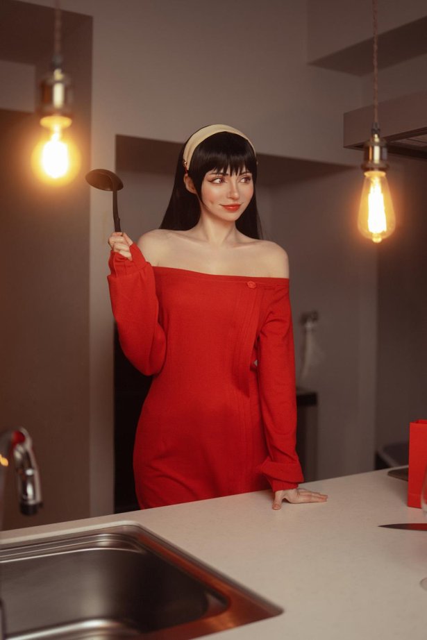 Peach milky - Yor Forger Red Sweater[38P/118MB]