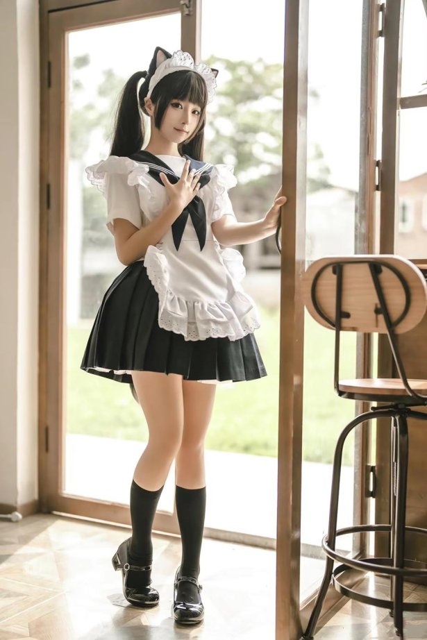 蠢沫沫 - 猫猫女仆[23P/76MB]