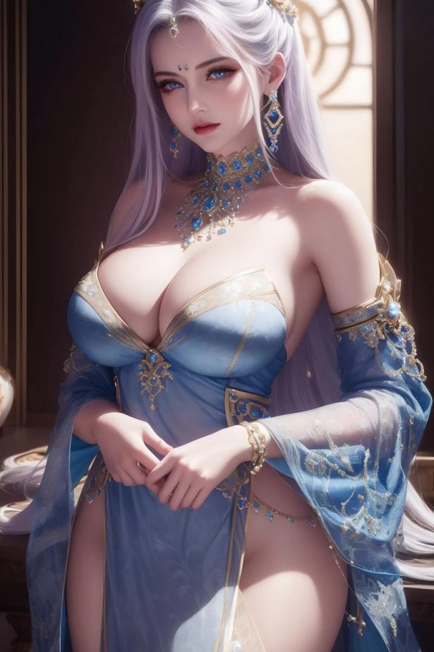 [AI绘画] 044 The Heartwarming Tale of a Beautiful Innocent Princess - AI LookBook - AI Club2Girls[44P/1V/170M]