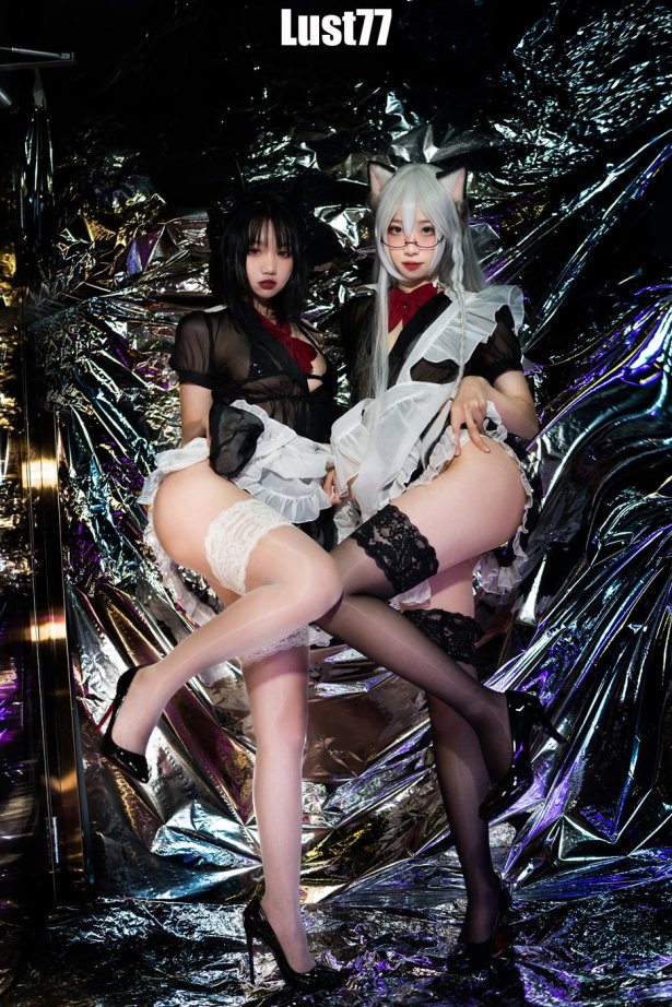 人气Coser@柒柒要乖哦 女仆の惩戒课 [111P/1.14GB]