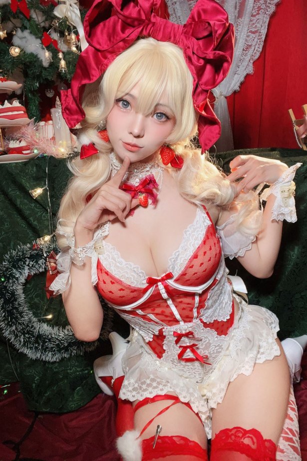 Ely_eee(ElyEE子) - 草莓蛋糕少女[33P/86MB]