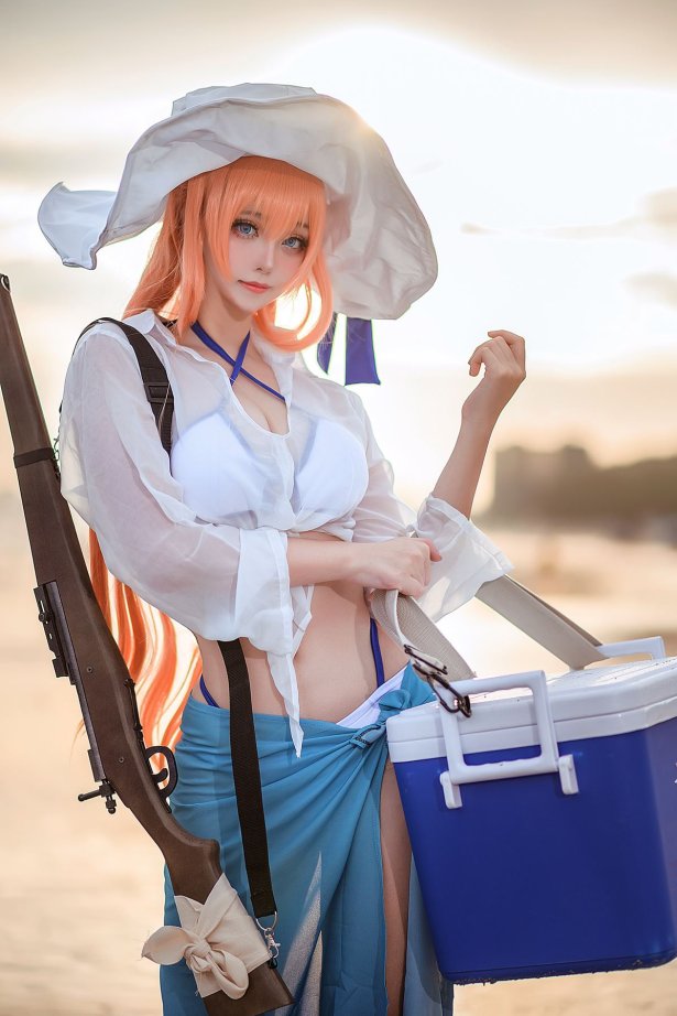 菌烨tako - 春田泳装[9P/41MB]