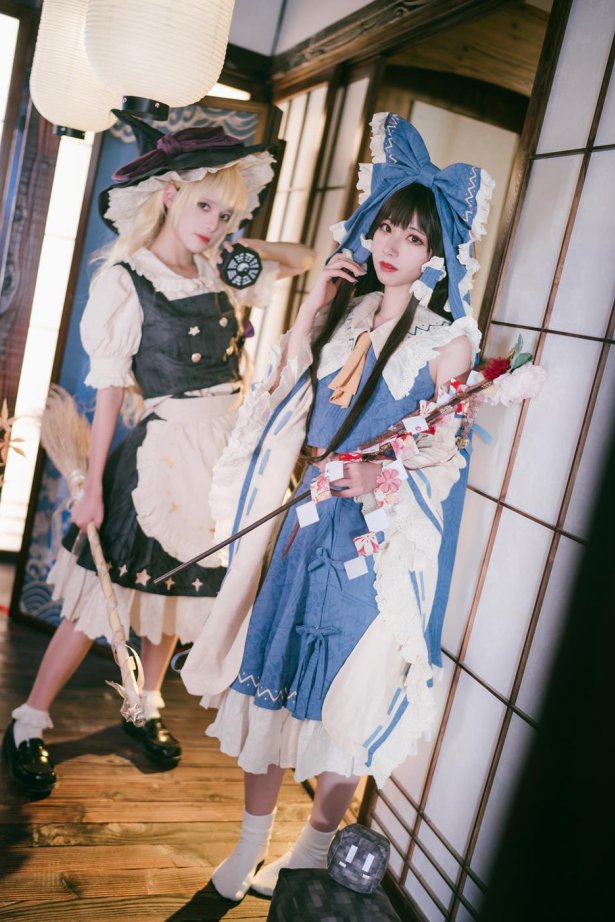 腥味猫罐  渡边芥子 - 魔理沙 青灵梦[15P/89MB]