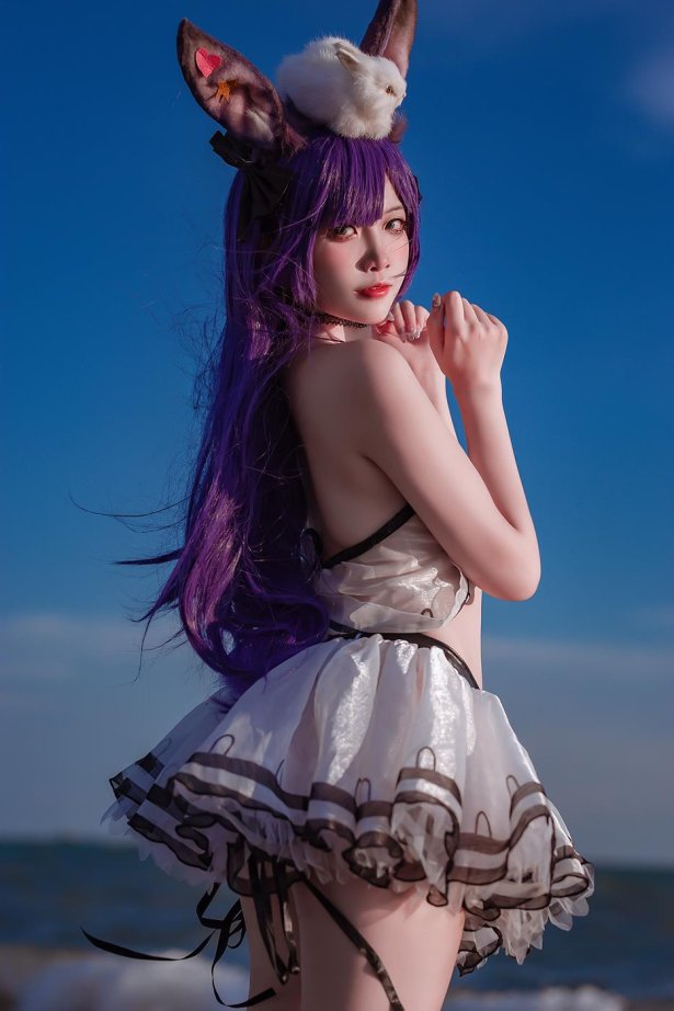 二佐Nisa - 泰拉夏日纪事 方舟暗索泳装[29P/256MB]