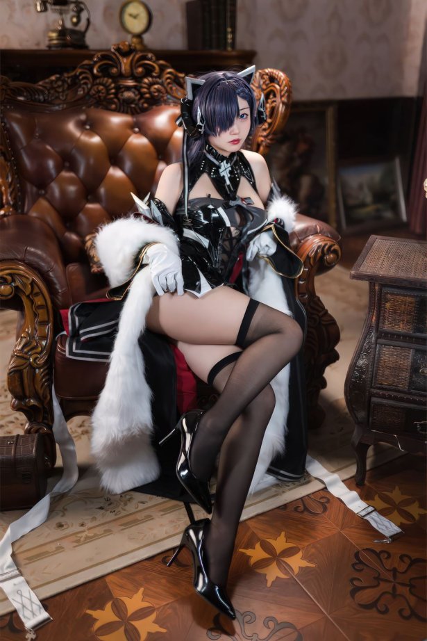 花铃 - 碧蓝航线-奥古斯特(铁血猫猫)[45P/288MB]