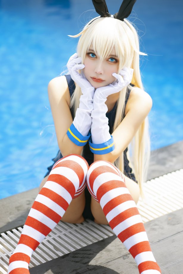 MingTao 明桃 - Shimakaze Swimsuit[31P/278MB]